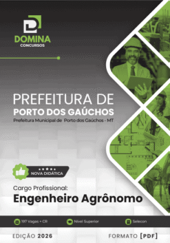 Apostila Engenheiro Agrônomo Porto dos Gaúchos MT 2026