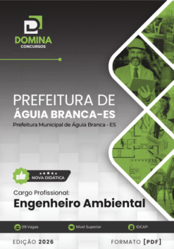Apostila Engenheiro Ambiental Águia Branca ES 2026