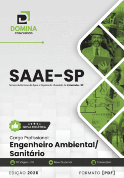 Apostila Engenheiro Ambiental Sanitário SAAE Indaiatuba SP 2026