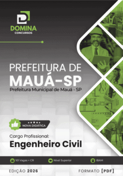 Apostila Engenheiro Civil Mauá SP 2026