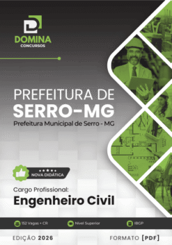 Apostila Engenheiro Civil Serro MG 2026