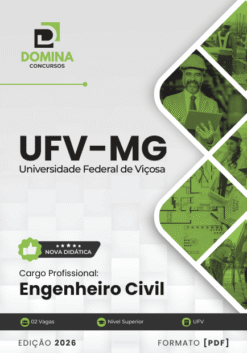 Apostila Engenheiro Civil UFV MG 2026