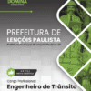 Apostila Engenheiro de Trânsito Lençóis Paulista SP 2026