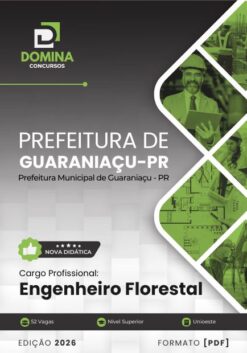 Apostila Engenheiro Florestal Guaraniaçu PR 2026