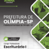 Apostila Escriturário I Olímpia SP 2026