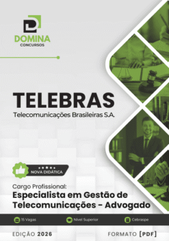 Apostila Especialista em Telecomunicações Advogado TELEBRAS 2026