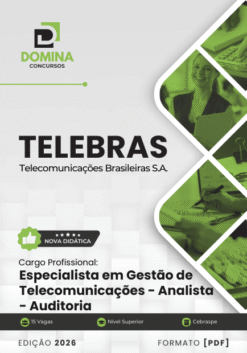 Apostila Especialista em Telecomunicações Analista de Auditoria TELEBRAS 2026