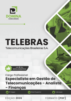 Apostila Especialista em Telecomunicações Analista de Finanças TELEBRAS 2026