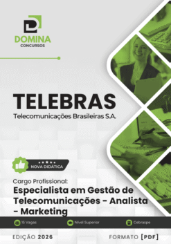 Apostila Especialista em Telecomunicações Analista de Marketing TELEBRAS 2026