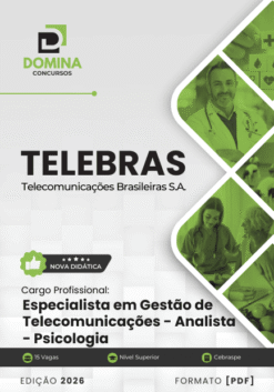 Apostila Especialista em Telecomunicações Analista de Psicologia TELEBRAS 2026