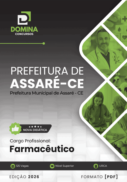 Apostila Farmacêutico Assaré CE 2026 1 Apostila Farmacêutico Assaré CE 2026