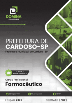 Apostila Farmacêutico Cardoso SP 2026