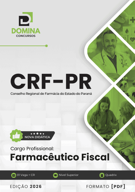 Apostila Farmacêutico Fiscal CRF PR 2026 1 Apostila Farmacêutico Fiscal CRF PR 2026
