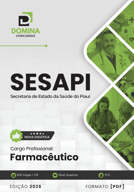 Apostila Farmacêutico SESAPI 2026 1 Apostila Farmacêutico SESAPI 2026