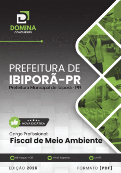 Apostila Fiscal de Meio Ambiente Ibiporã PR 2026
