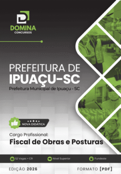 Apostila Fiscal de Obras e Posturas Ipuaçu SC 2026