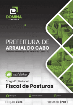Apostila Fiscal De Posturas Arraial do Cabo RJ 2026