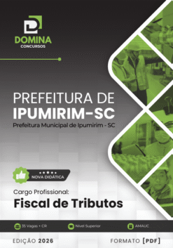 Apostila Fiscal de Tributos Ipumirim SC 2026