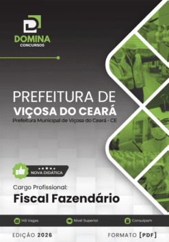 Apostila Fiscal Fazendário Viçosa do Ceará CE 2026