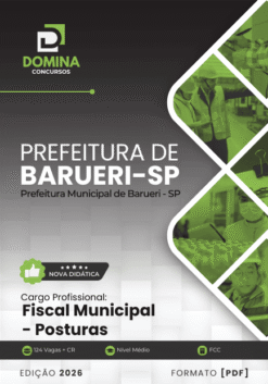 Apostila Fiscal Municipal Posturas Barueri SP 2026