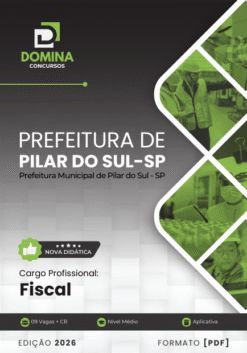 Apostila Fiscal Pilar do Sul SP 2026