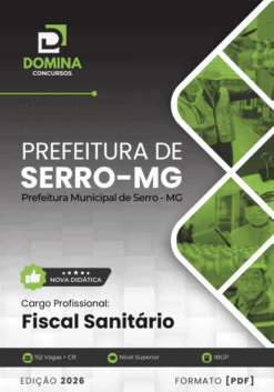 Apostila Fiscal Sanitário Nível Superior Serro MG 2026