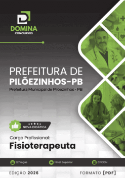 Apostila Fisioterapeuta Pilõezinhos PB 2026