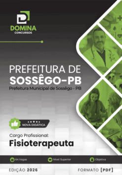 Apostila Fisioterapeuta Sossêgo PB 2026
