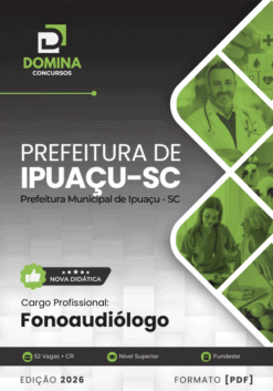 Apostila Fonoaudiólogo Ipuaçu SC 2026