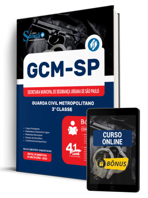 Apostila GCM-São Paulo 2026 - Guarda Civil Metropolitano - 3ª Classe 1 Apostila GCM-São Paulo 2026 - Guarda Civil Metropolitano - 3ª Classe