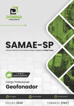 Apostila Geofonador Samae Mogi Guaçu SP 2026
