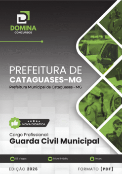 Apostila Guarda Civil Municipal Cataguases MG 2026