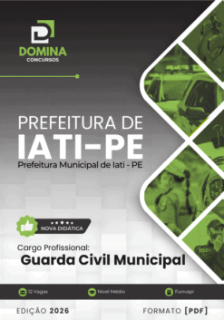 Apostila Guarda Civil Municipal Iati PE 2026