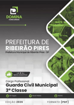 Apostila Guarda Civil Municipal Ribeirão Pires SP 2026