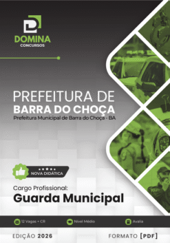 Apostila Guarda Municipal Barra do Choça BA 2026