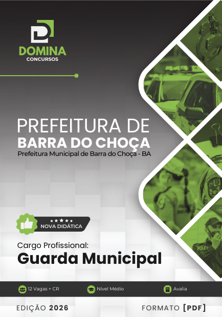 Apostila Guarda Municipal Barra do Choça BA 2026 2 Apostila Guarda Municipal Barra do Choça BA 2026