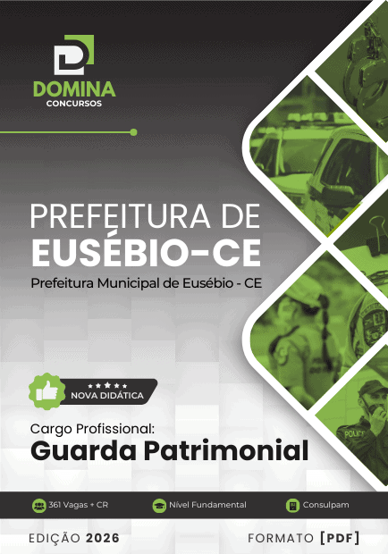Apostila Guarda Patrimonial Eusébio CE 2026 1 Apostila Guarda Patrimonial Eusébio CE 2026