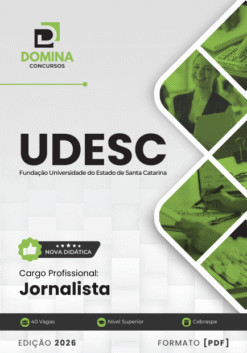 Apostila Jornalista UDESC 2026