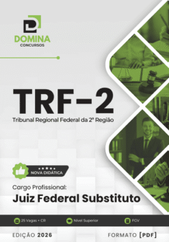 Apostila Juiz Federal Substituto TRF 2 2026