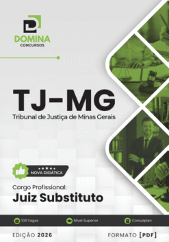 Apostila Juiz Substituto TJ MG 2026