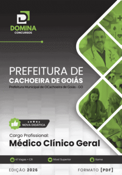 Apostila Médico Clínico Geral Cachoeira de Goiás GO 2026