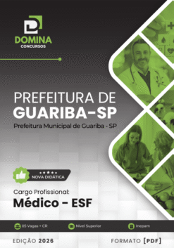 Apostila Médico ESF Guariba SP 2026
