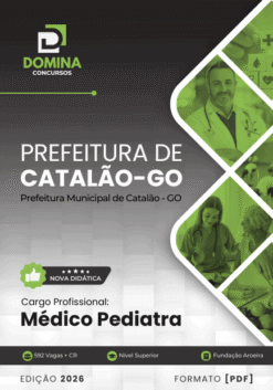 Apostila Médico Pediatra Catalão GO 2026