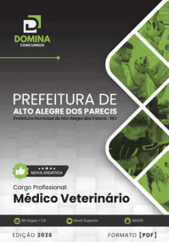 Apostila Médico Veterinário Alto Alegre dos Parecis RO 2026