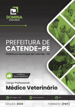 Apostila Médico Veterinário Catende PE 2026