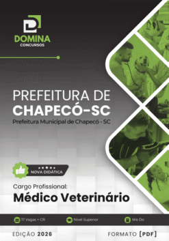 Apostila Médico Veterinário Chapecó SC 2026