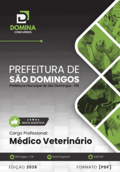 Apostila Médico Veterinário São Domingos PB 2026
