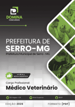 Apostila Médico Veterinário Serro MG 2026