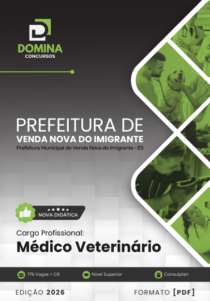 Apostila Médico Veterinário Venda Nova do Imigrante ES 2026 2 Apostila Médico Veterinário Venda Nova do Imigrante ES 2026