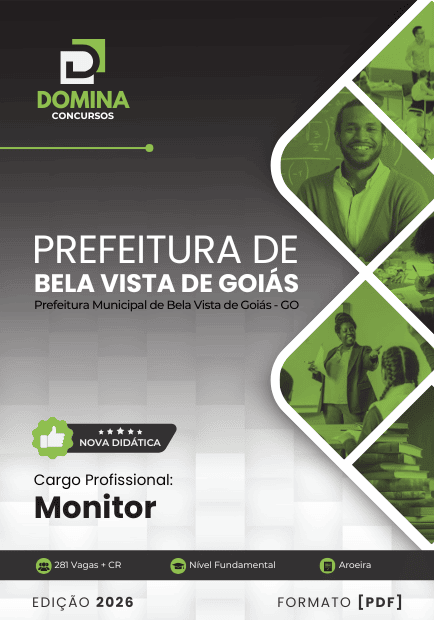 Apostila Monitor Bela Vista de Goiás GO 2026 1 Apostila Monitor Bela Vista de Goiás GO 2026